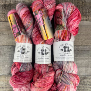 Cherry Blossom Festival hand dyed yarn